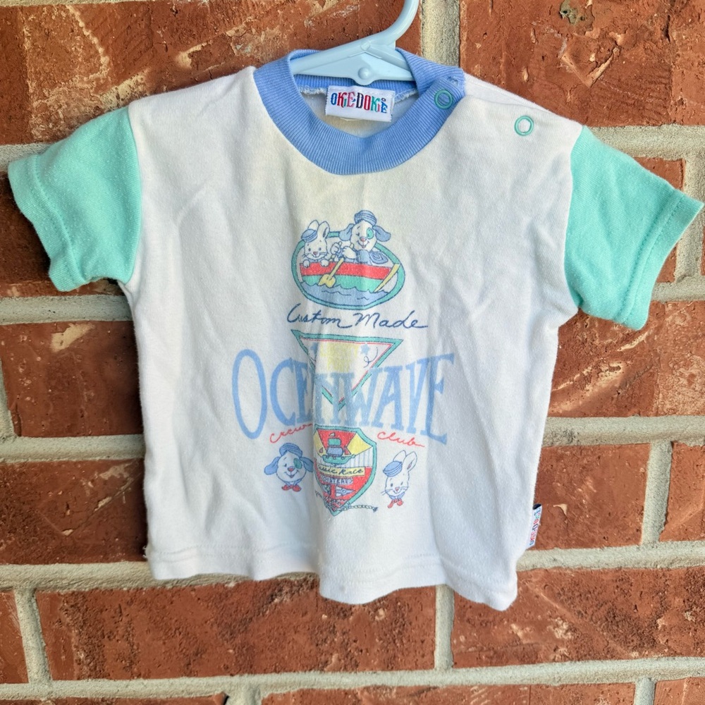 90s Okie dokie baby tee Size 6-9 months